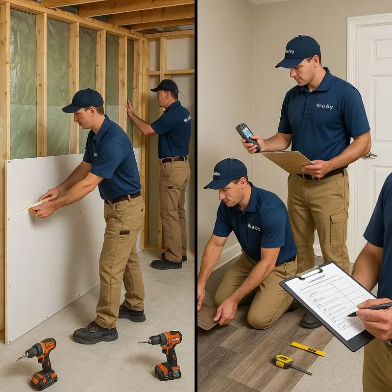 Repairs and Reconstruction process in Highview, KY