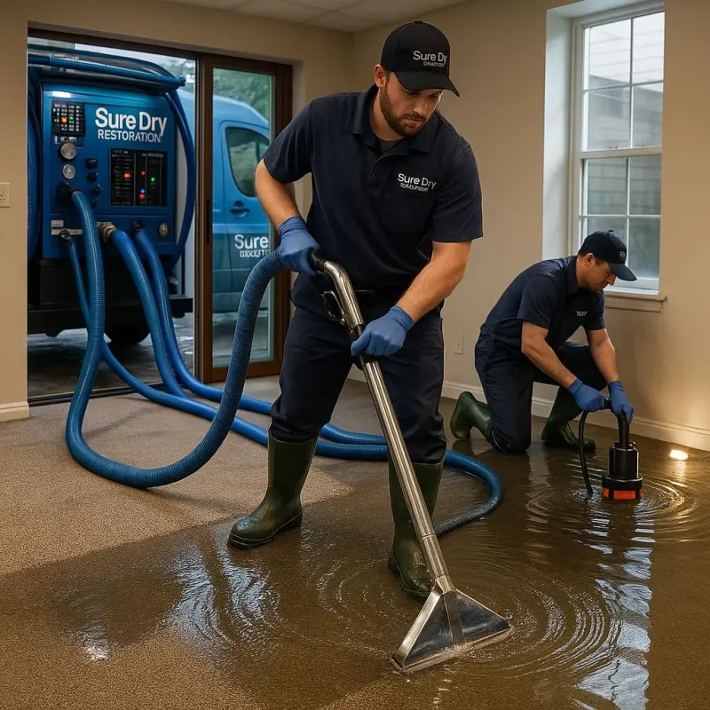 Water Extraction and Removal process in Highview, KY
